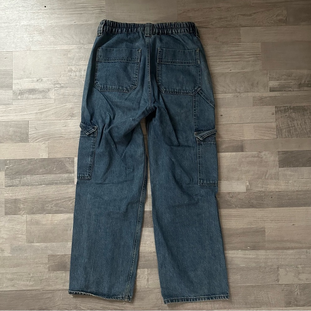 Urban Outfitters Blue Straight Leg Jeans - Picture 4 of 4